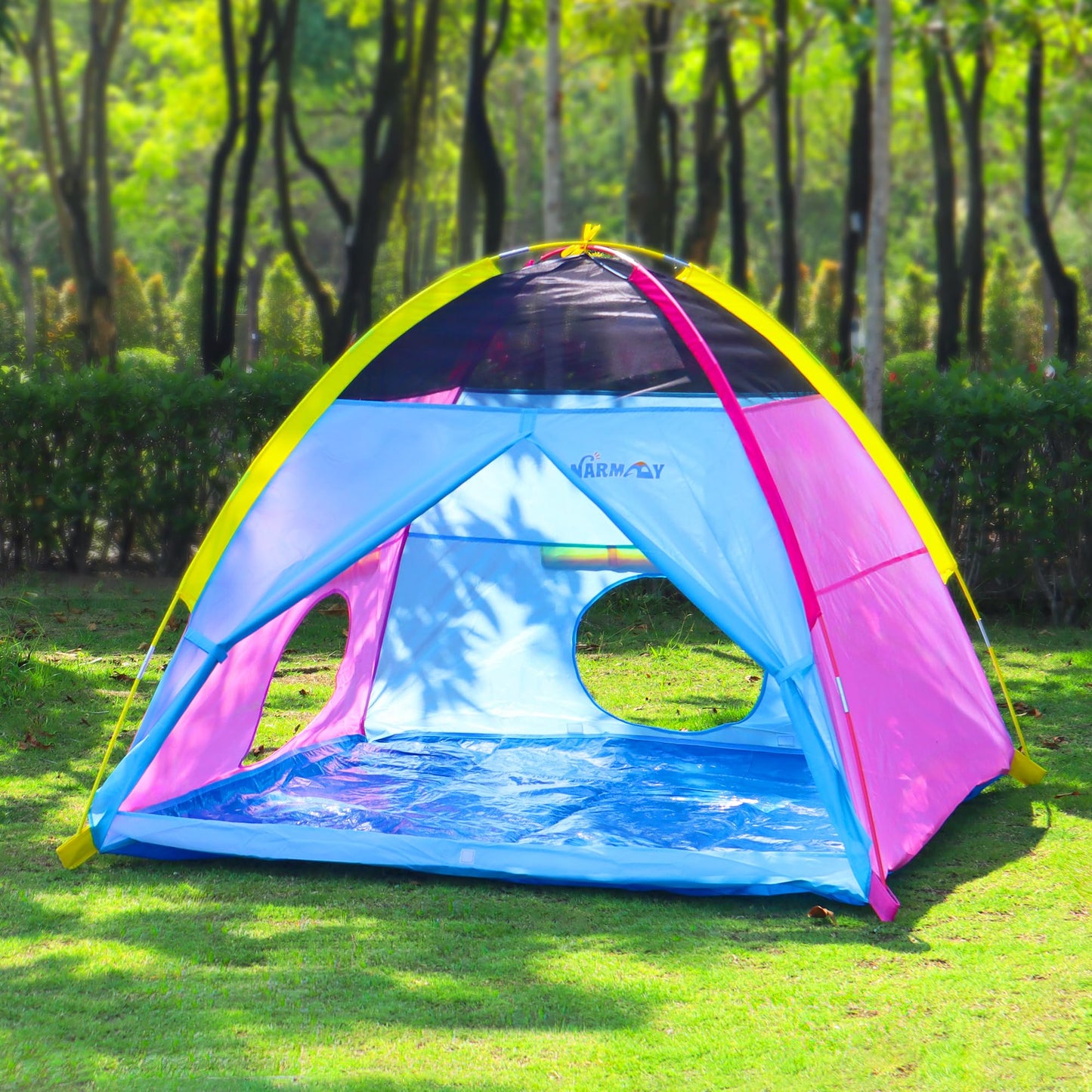 NARMAY Play Tent Easy Joy Dome Tent for Kids – Indoor & Outdoor Fun, 60 x 60 x 44 in