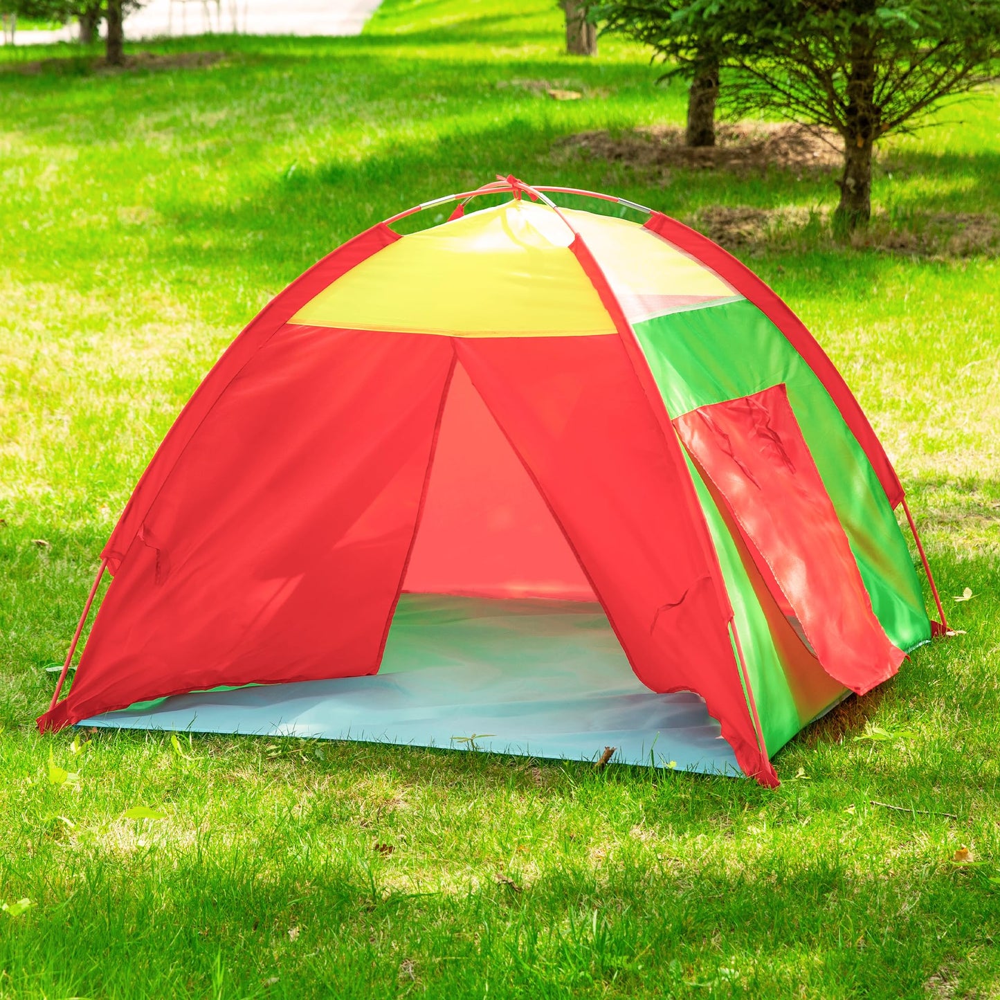 NARMAY Toddler Play Tent - Colorful Dome for Indoor & Outdoor Fun | 45x45x34 in
