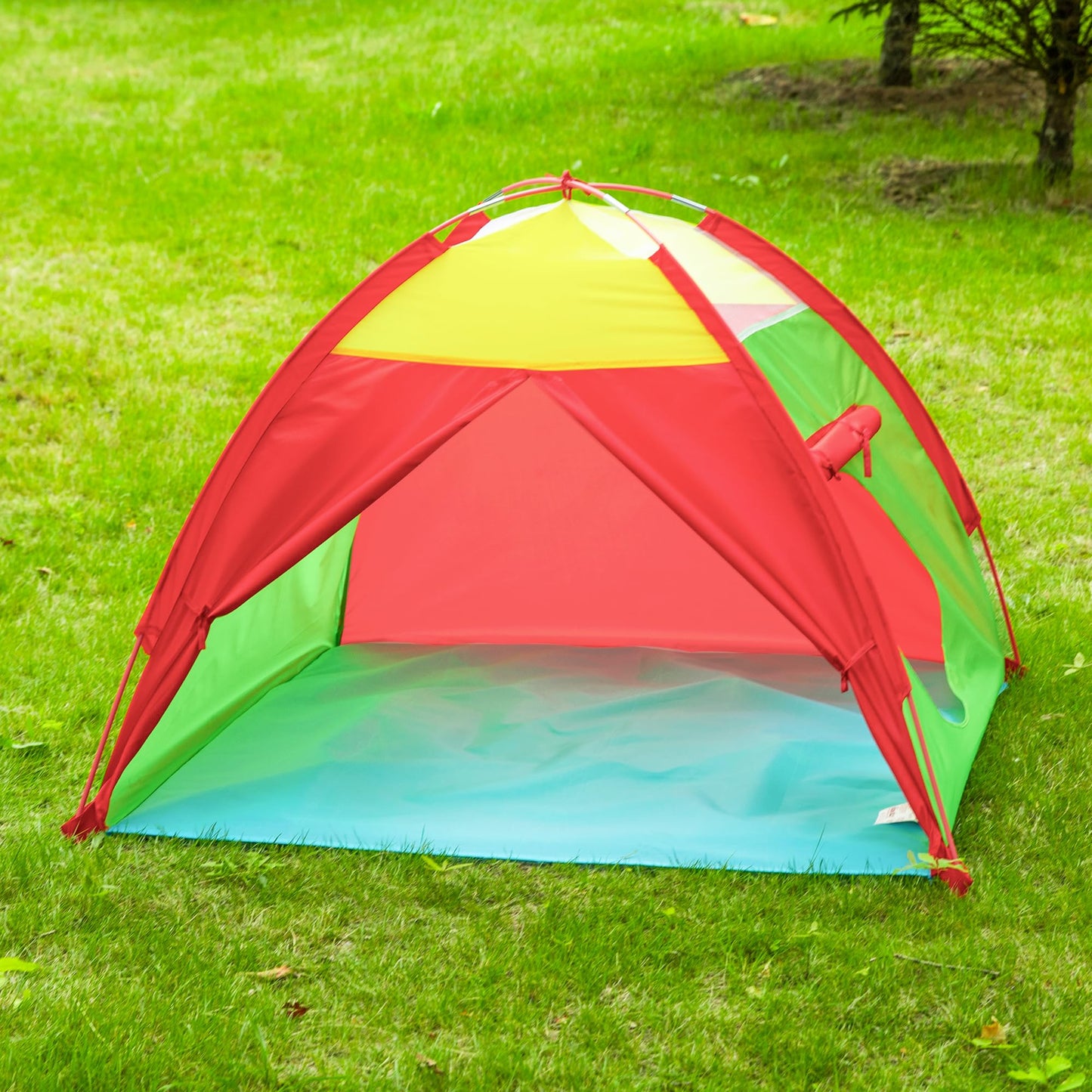 NARMAY Toddler Play Tent - Colorful Dome for Indoor & Outdoor Fun | 45x45x34 in