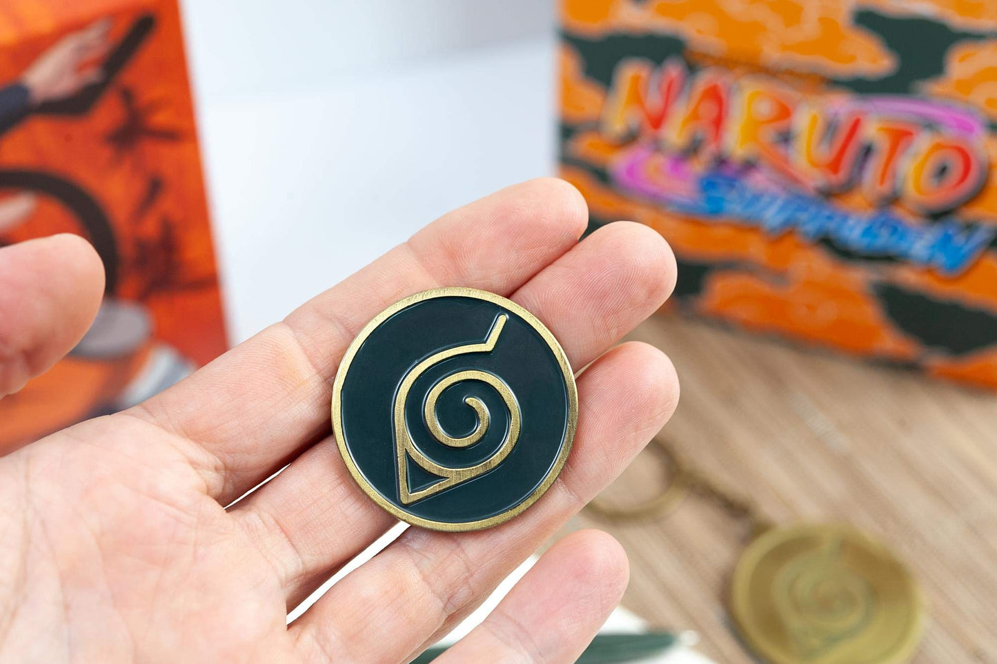 Just Funky Naruto Shippuden Konoha Looksee Box | 5 Themed Collectibles | Naruto Toys & Accessories