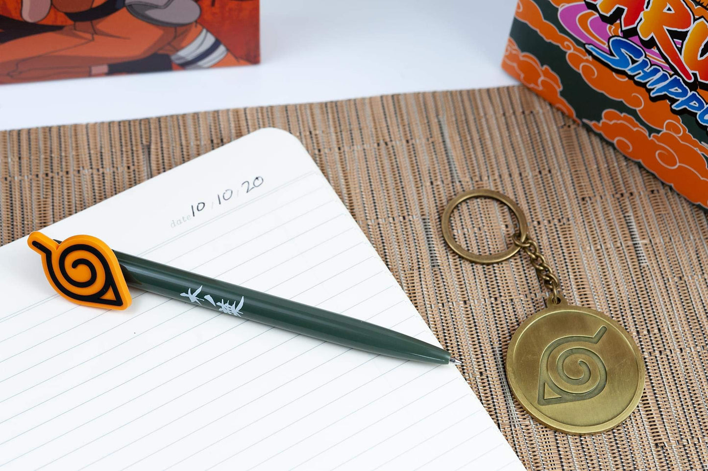 Just Funky Naruto Shippuden Konoha Looksee Box | 5 Themed Collectibles | Naruto Toys & Accessories