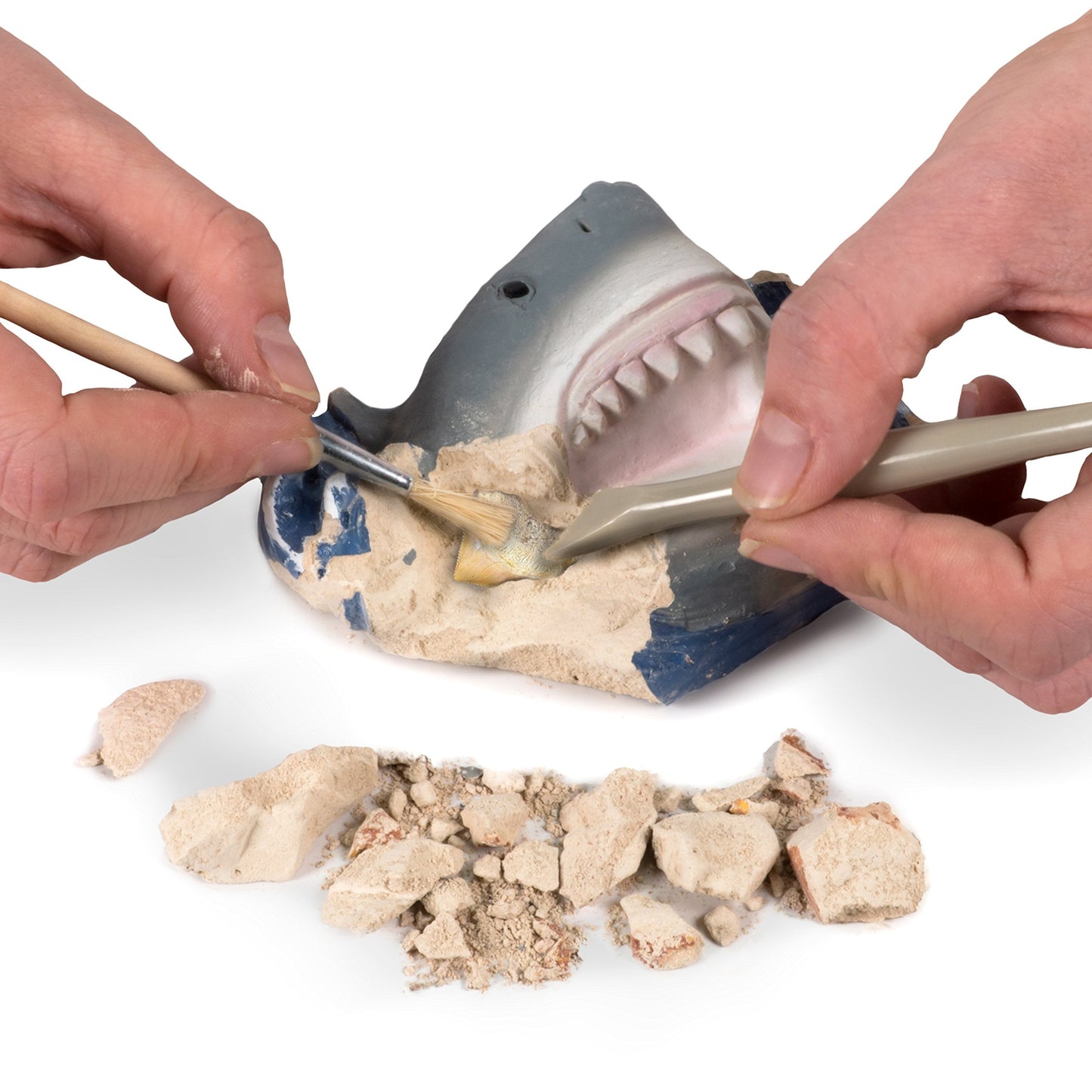 National Geographic Shark Teeth Dig Kit – Fossils, Archaeology & Marine Biology for Kids