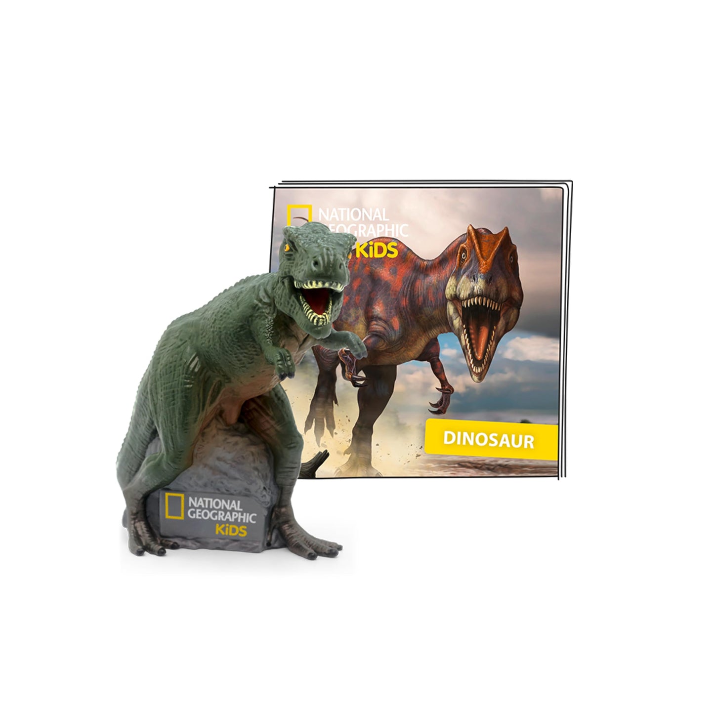 National Geographic Dinosaur Audio Play for Tonies – 74 Minutes, 8 Stories, Narrated by Nizar Ibrahim