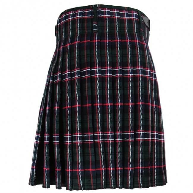 National Scottish Scottish Men's Kilt Outfit Jacobite Shirt Pin, Buckle, Belt, Sporran