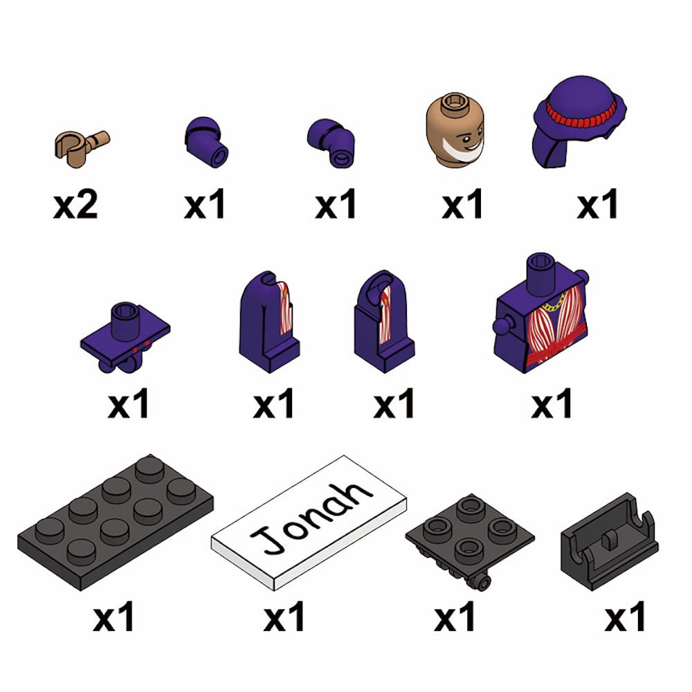 Nativity Bricks Provo City Center Temple 1570-Piece Building Set – Advanced Model, Ages 12+