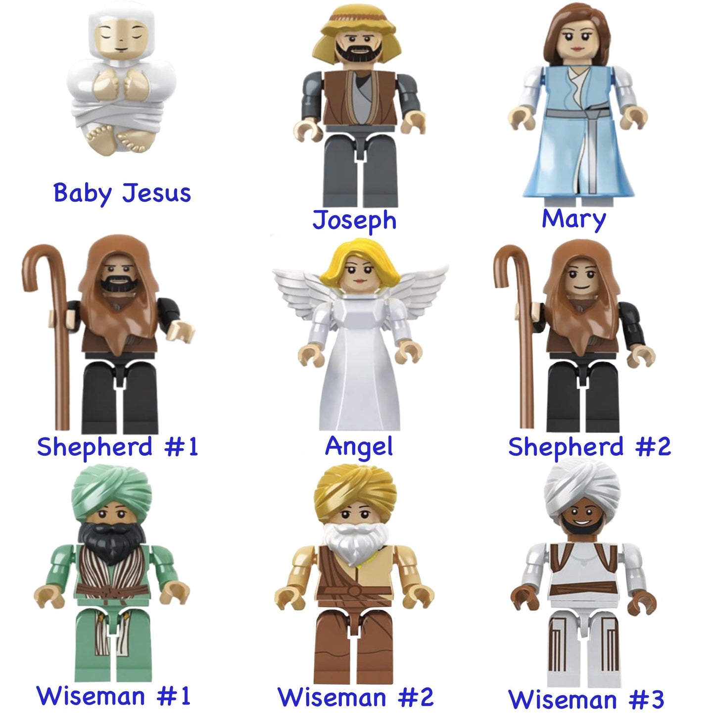 Nativity Bricks Ultimate Play Set – 315-Piece Indoor Nativity Scene for Kids