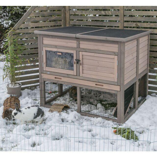 natura small animal hutch XL, insulated