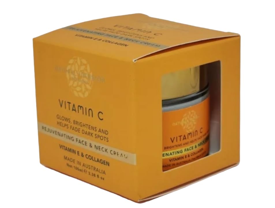 Natural Infusion Vitamin C Rejuvenating Face & Neck Cream – Brightens, Firms, Fades Dark Spots