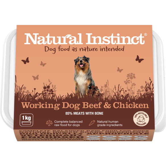 Natural Instinct Working Dog Beef & Chicken 1kg