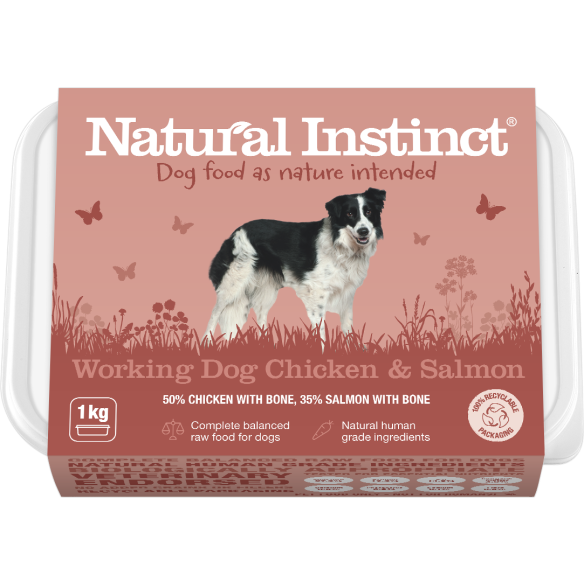 Natural Instinct Working Dog Chicken & Salmon 1kg
