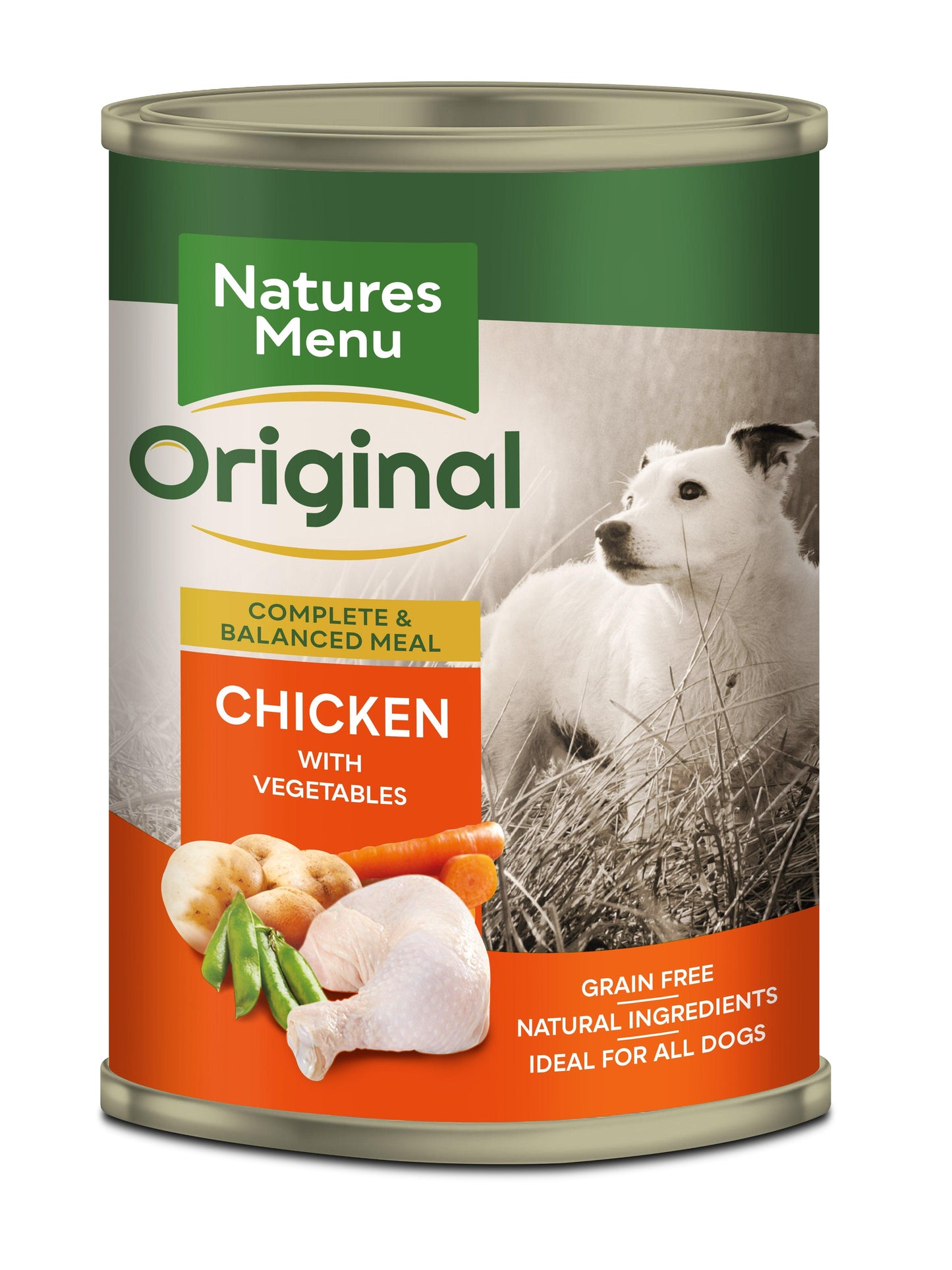 Natures Menu Dog Tins Chicken & Veg 12x400g