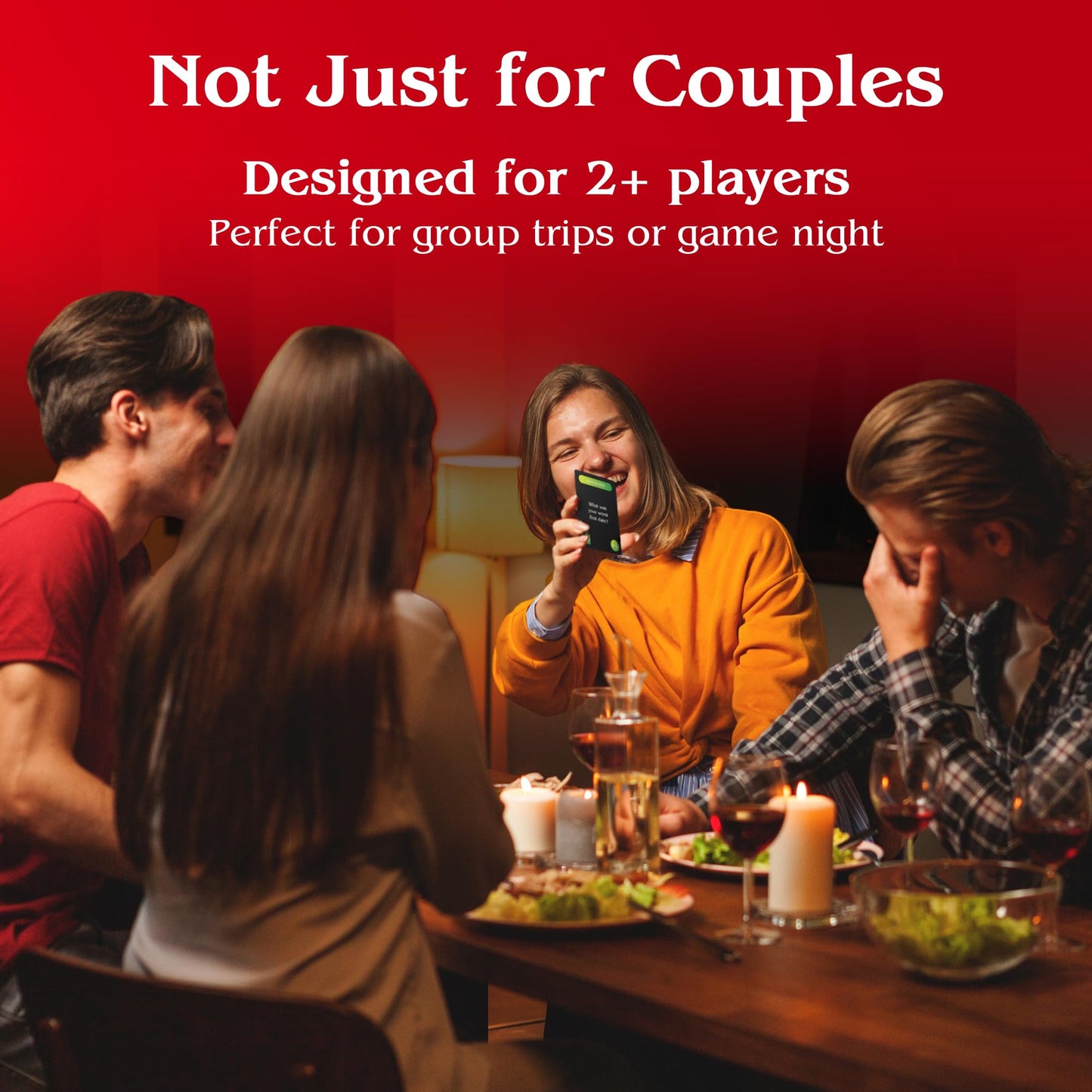 Naughty Couples Game – 200-Card Spicy Drinking Card Game for Adults