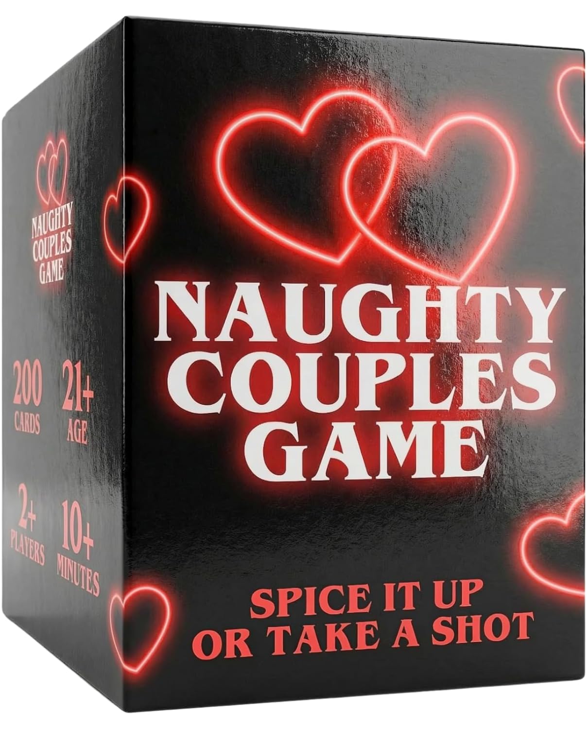 Naughty Couples Game – 200-Card Spicy Drinking Card Game for Adults
