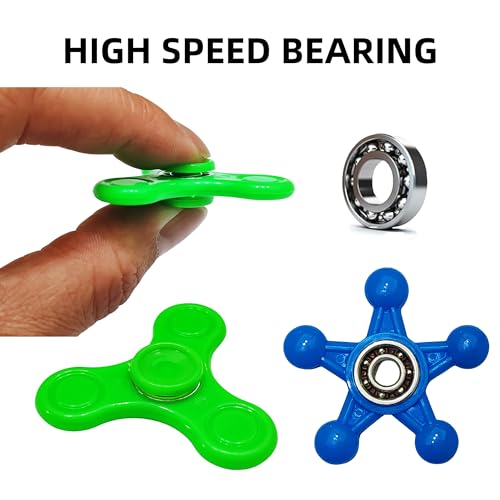 Nbguigdstr 116 Pcs Fidget Spinners Bulk – Mini Spinner Toys for Kids, Teens & Adults