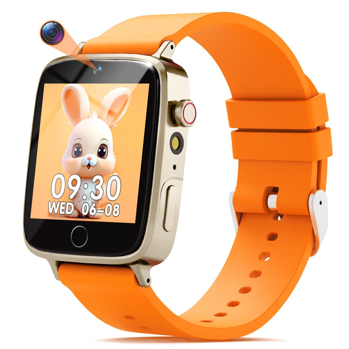 NBKLS Kids Smart Watch for Girls & Boys 4–12 — 26 Games, Camera, Music & Pedometer