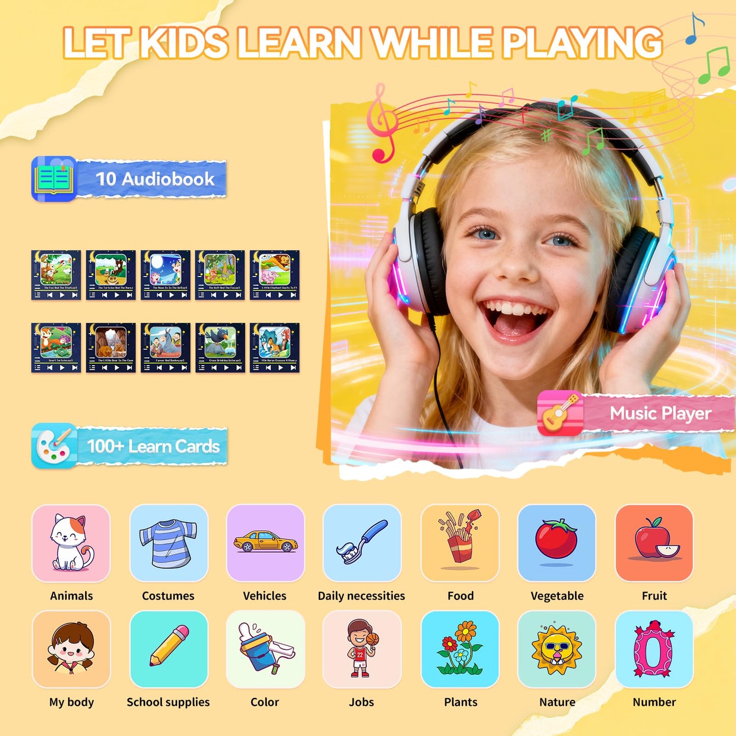 NBKLS Kids Smart Watch for Girls & Boys 4–12 — 26 Games, Camera, Music & Pedometer