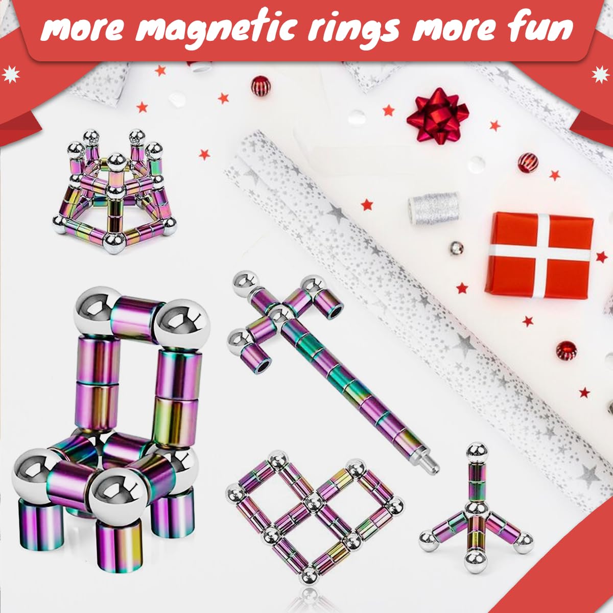 NBZXSYMAG Fidget Pen – Magnetic Toy Pen for Desk Play, Creative DIY & Gift Ideas