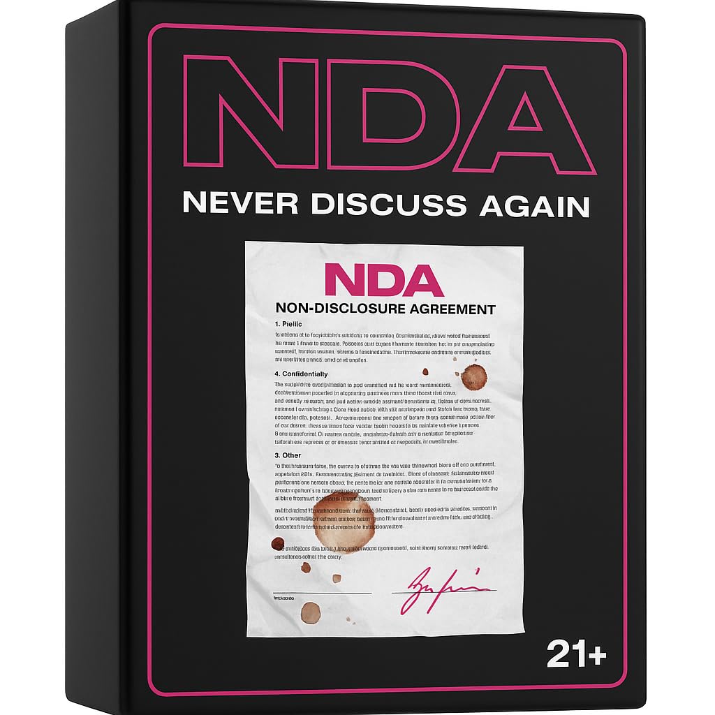 NDA Card Game for Adults – Sign It, Play It, Keep It Secret