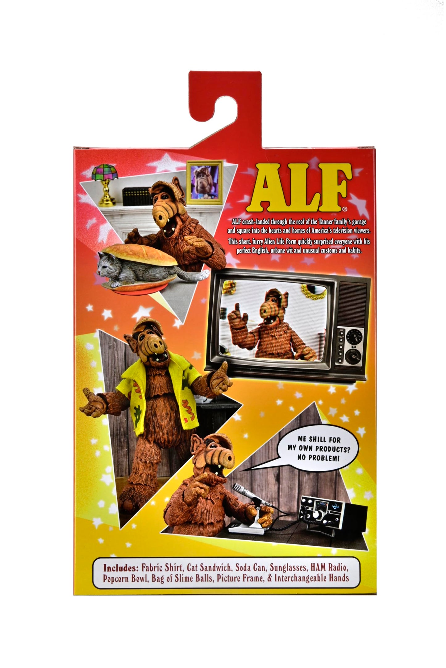 NECA Alf – 7-Inch Ultimate Action Figure with Accessories