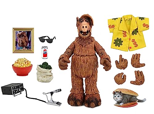 NECA Alf – 7-Inch Ultimate Action Figure with Accessories
