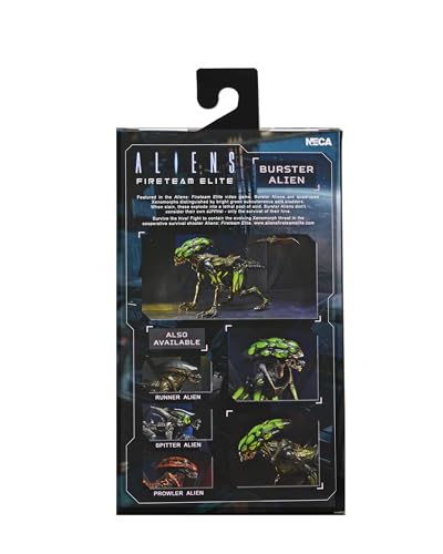 NECA Aliens Fireteam Elite Burster Alien 7-Inch Scale Action Figure