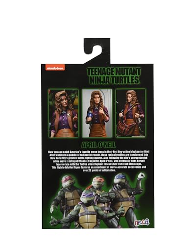 NECA Teenage Mutant Ninja Turtles April O'Neil Ultimate Figure 7-Inch Licensed Collectible