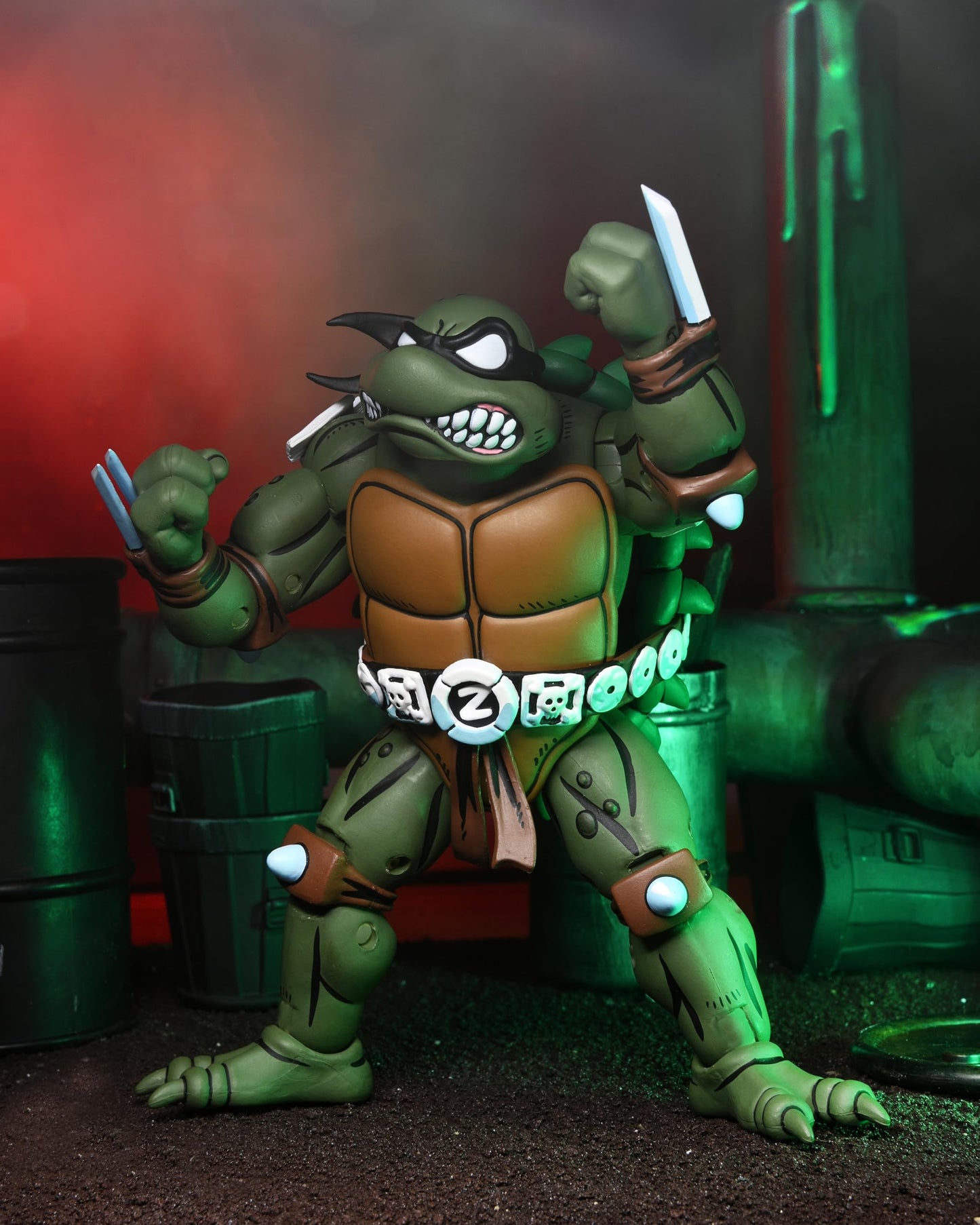 NECA TMNT Archie Comics Slash 7-Inch Action Figure | Collector's Edition