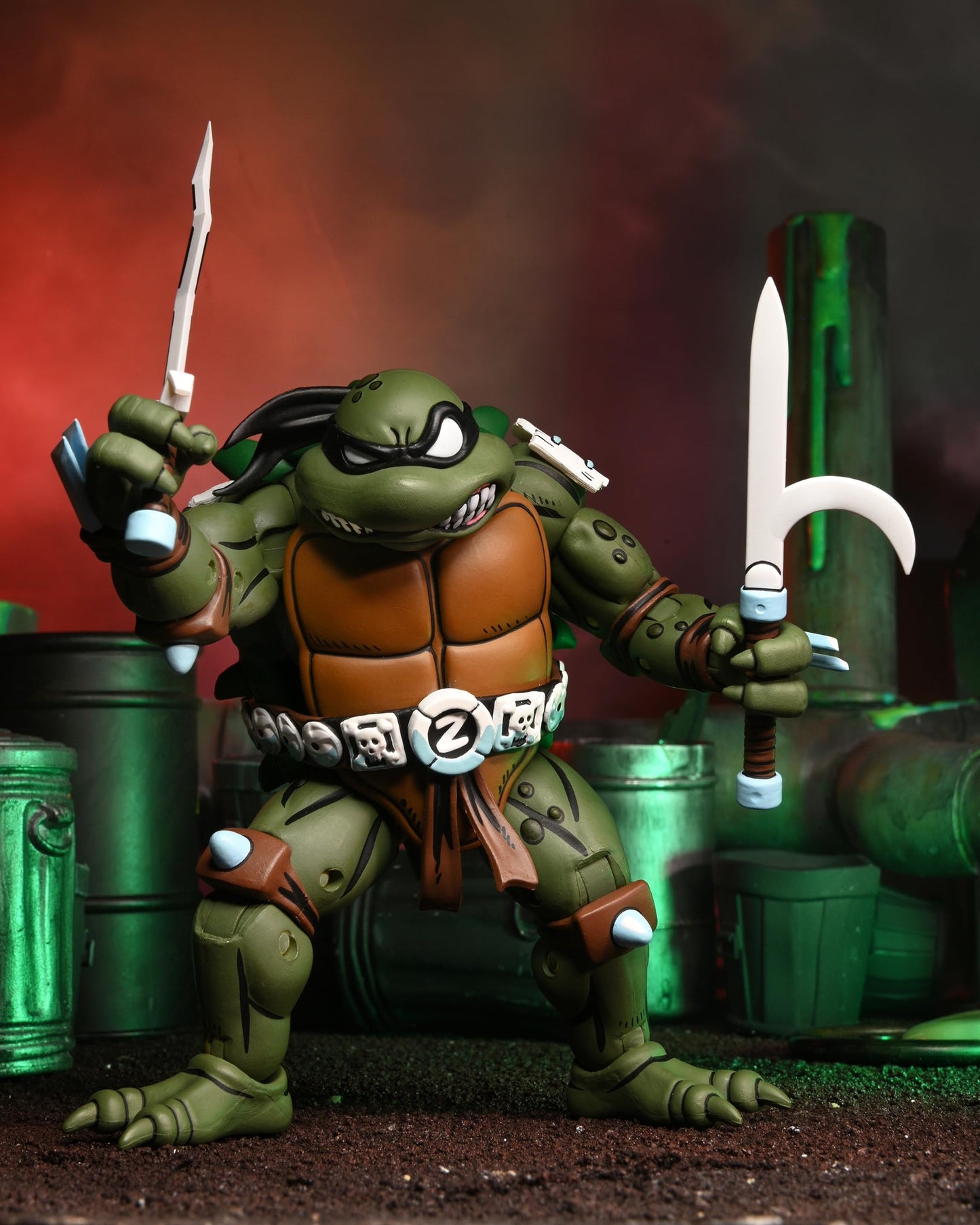 NECA TMNT Archie Comics Slash 7-Inch Action Figure | Collector's Edition