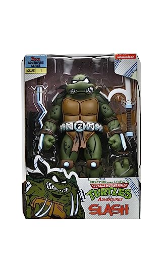 NECA TMNT Archie Comics Slash 7-Inch Action Figure | Collector's Edition
