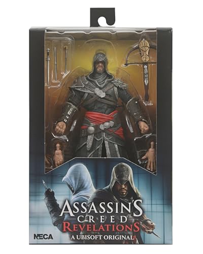 NECA Assassin's Creed Revelations Ezio Auditore 7-Inch Action Figure | 35+ Points of Articulation