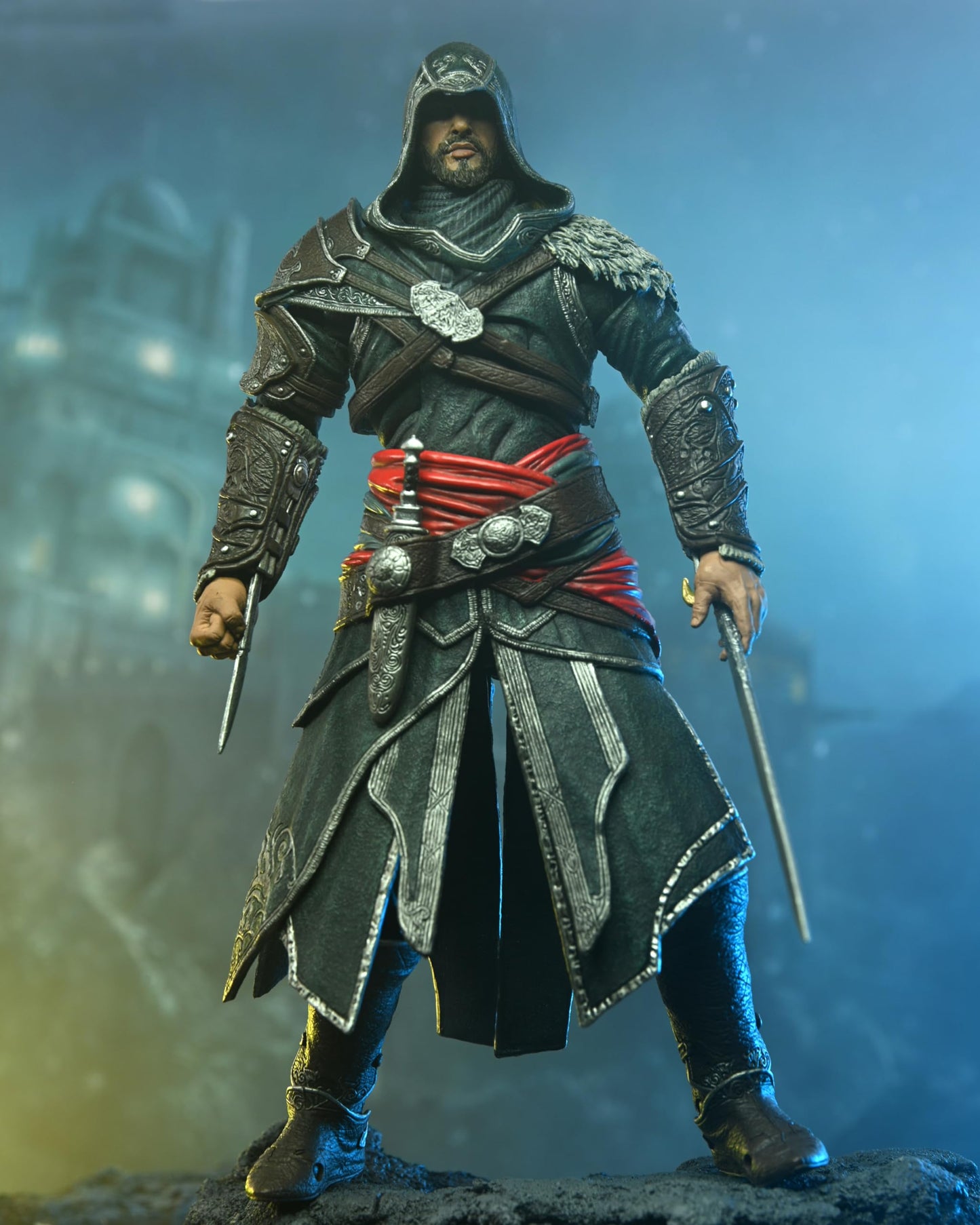 NECA Assassin's Creed Revelations Ezio Auditore 7-Inch Action Figure | 35+ Points of Articulation