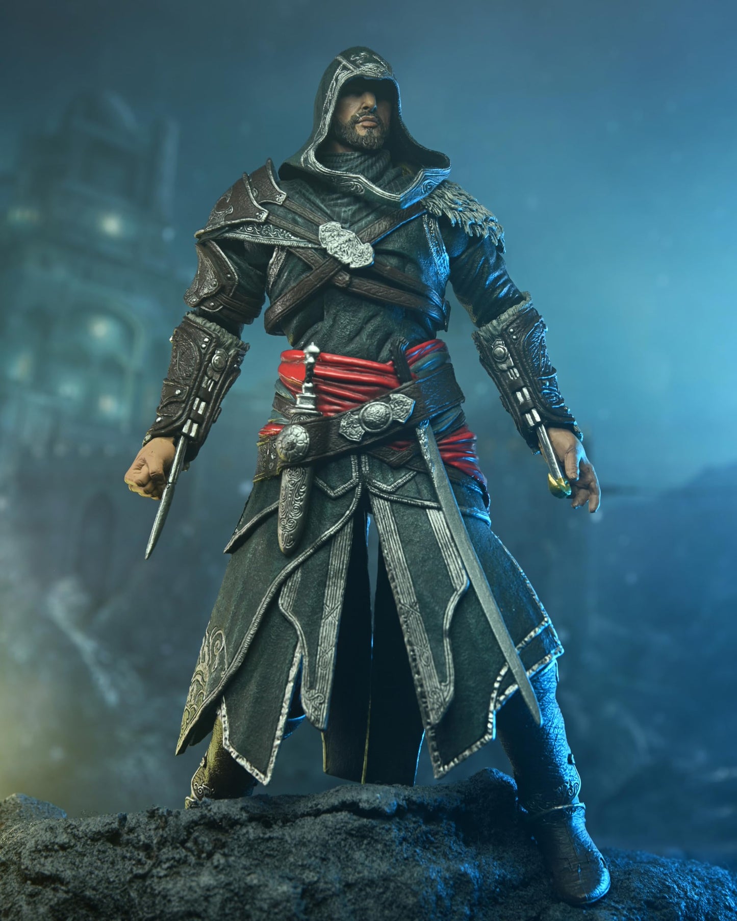 NECA Assassin's Creed Revelations Ezio Auditore 7-Inch Action Figure | 35+ Points of Articulation