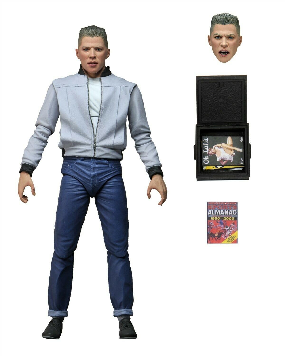NECA Back to The Future Ultimate Biff Tannen 7-Inch Action Figure – Officially Licensed