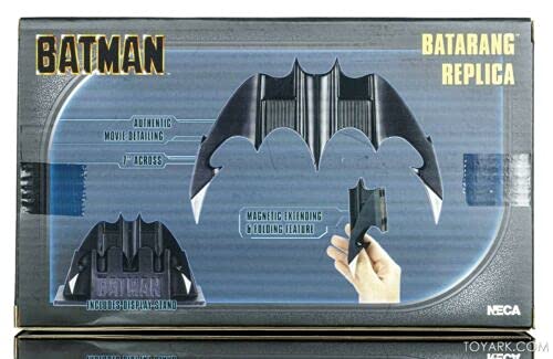 NECA Batman 1989 Batarang Prop Replica 8d7 7-Inch Display Collectible
