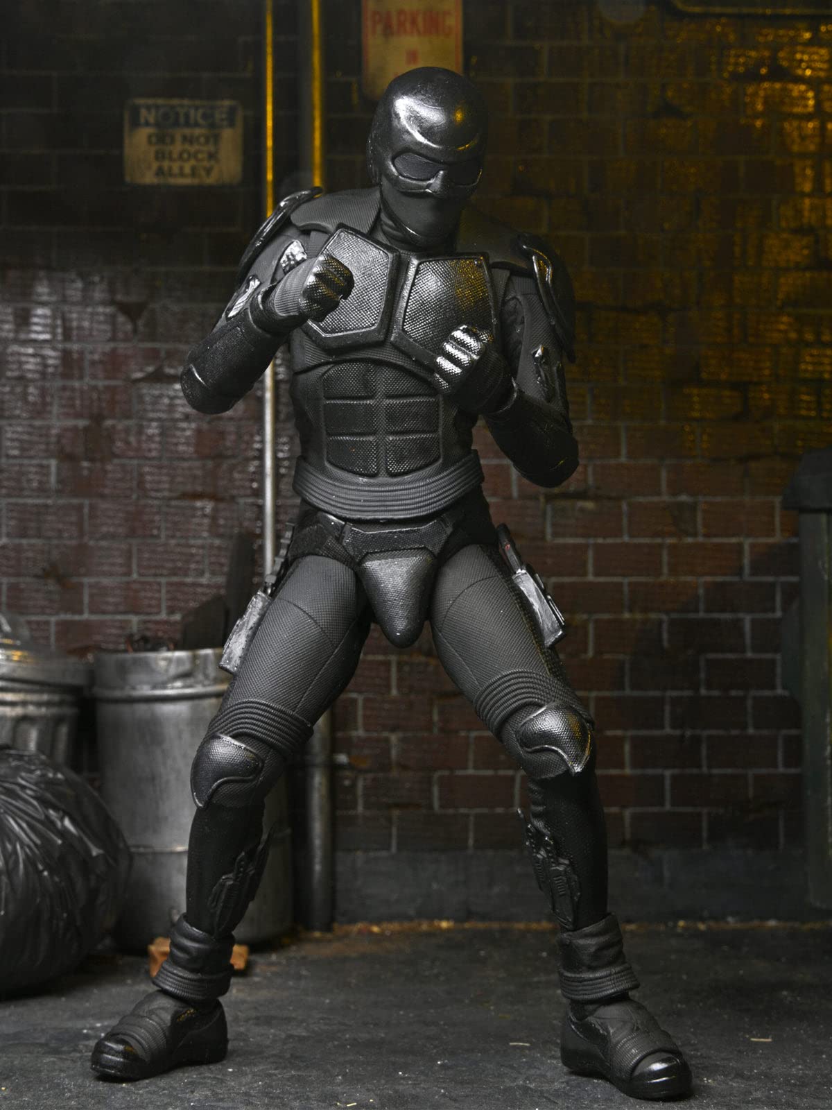 NECA The Boys Black Noir 7in Figure – Collectible Articulated Figure with Interchangeable Hands