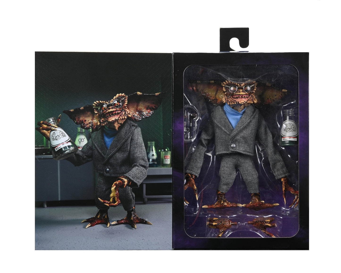 NECA Gremlins 2 Ultimate Brain Gremlin – 7-Inch Fully Articulated Action Figure