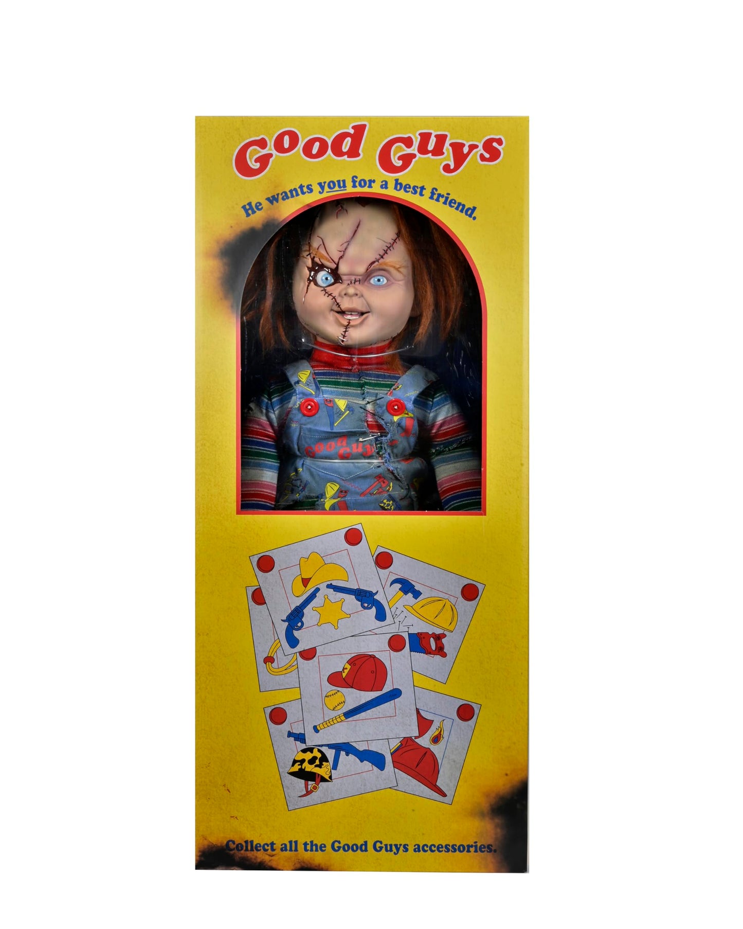 NECA Bride of Chucky Life-Size 30-Inch Chucky Doll – 1:1 Screen-Accurate Replica