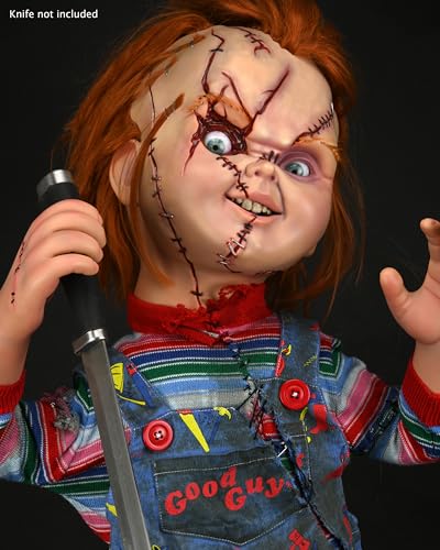 NECA Bride of Chucky Life-Size 30-Inch Chucky Doll – 1:1 Screen-Accurate Replica