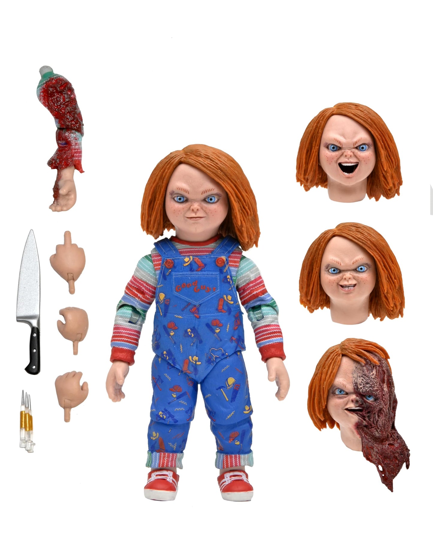NECA Chucky (TV Series) 7-Inch Scale Ultimate Action Figure – Collectible | Officially Licensed