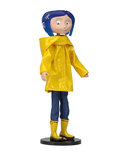 NECA Coraline Bendy Doll in Rain Coat – Collectible Figure