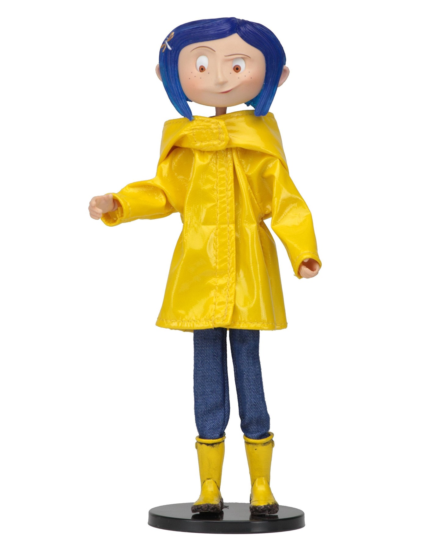 NECA Coraline Bendy Doll in Rain Coat – Collectible Figure