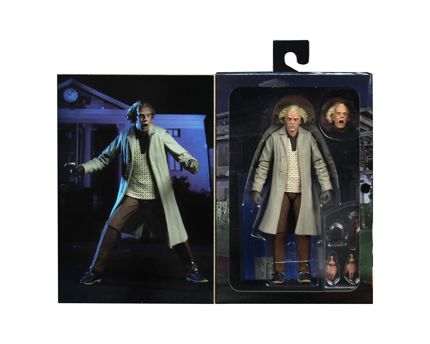 NECA Back to The Future Ultimate Doc Brown 7-Inch Action Figure