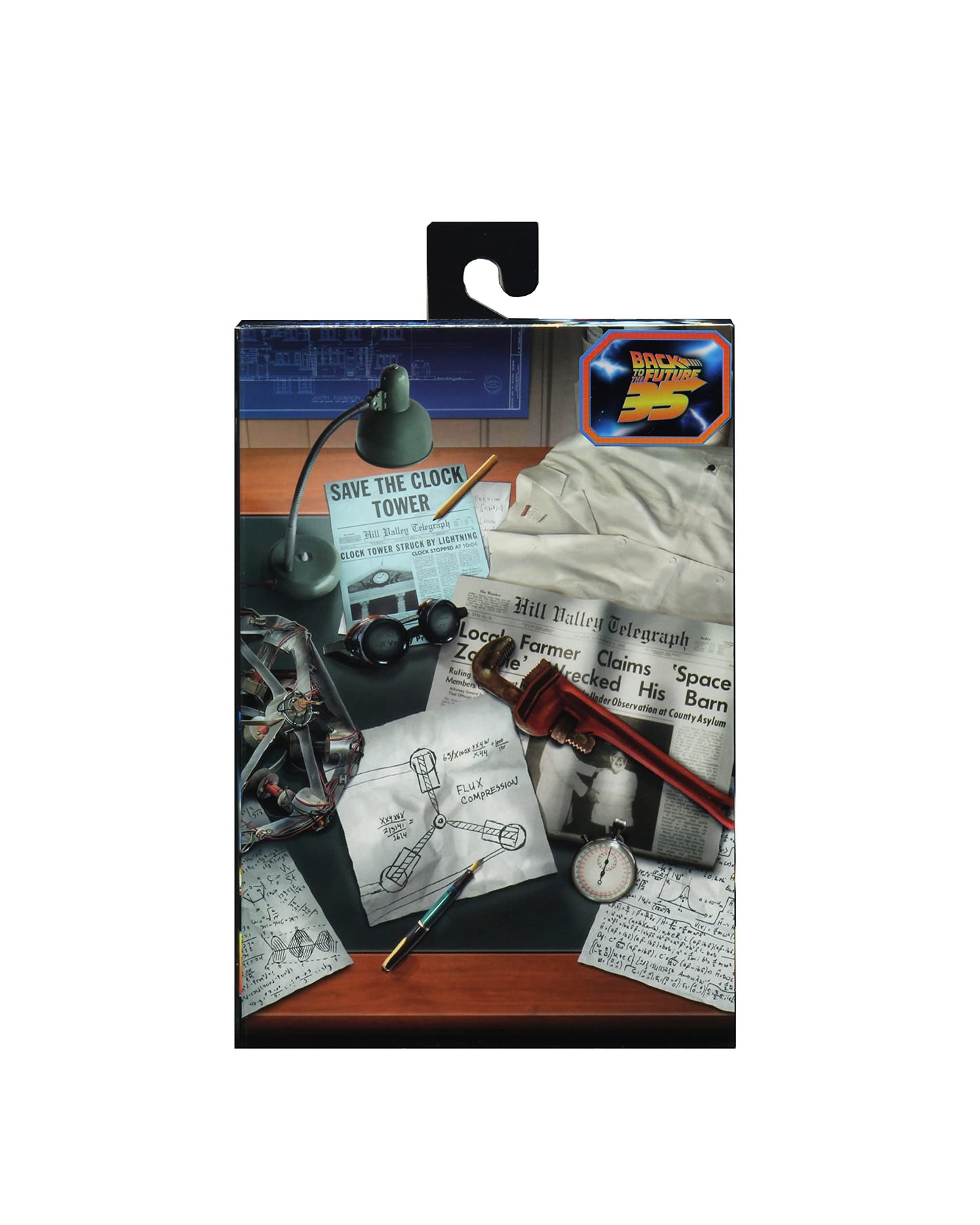 NECA Back to The Future Ultimate Doc Brown 7-Inch Action Figure