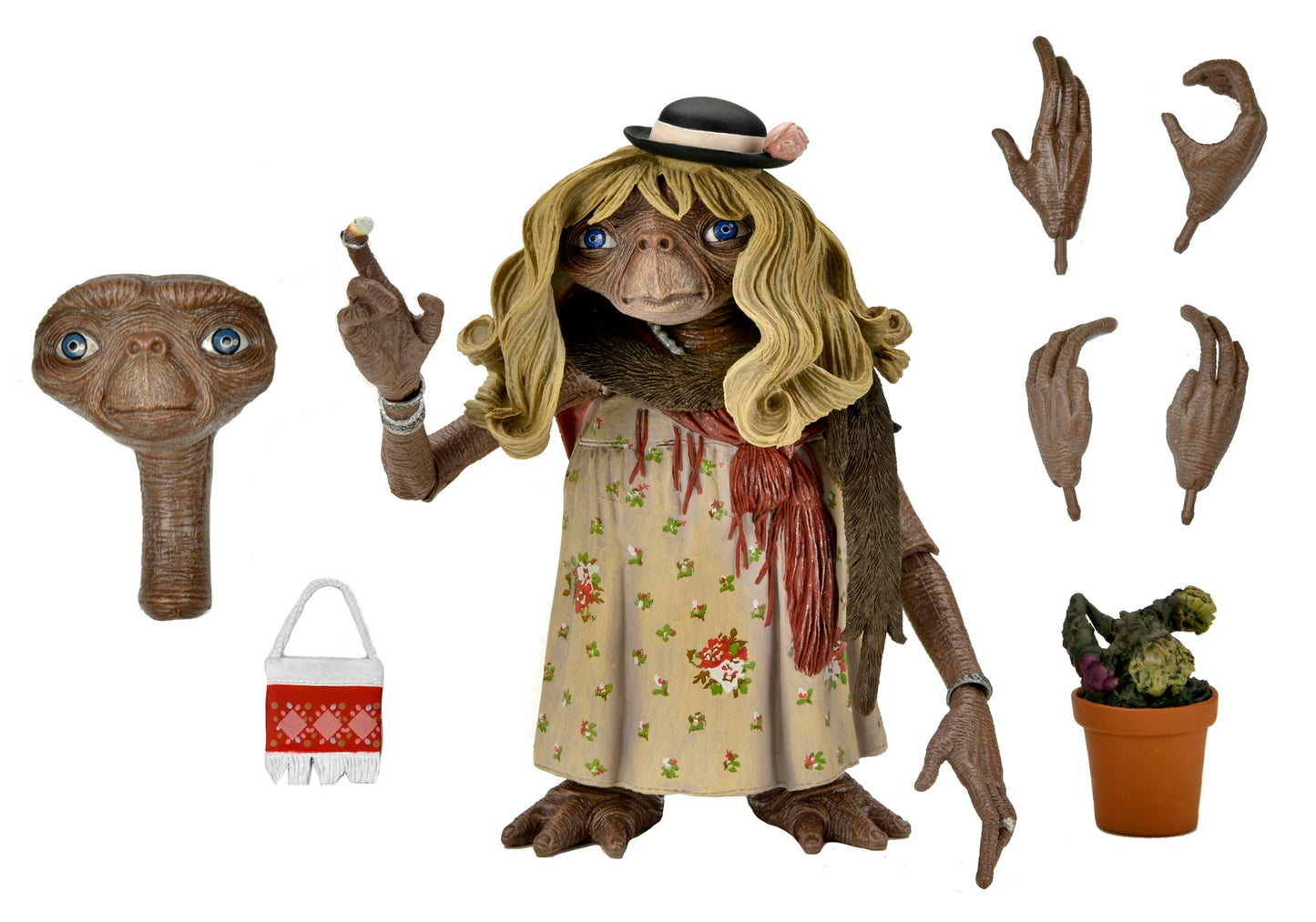 NECA E.T. 40th Anniversary Ultimate Dress-Up Figure – 7-Inch Scale