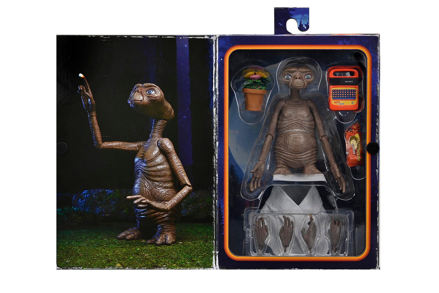 NECA E.T. 40th Anniversary Ultimate 7-Inch Action Figure | Collectible Set