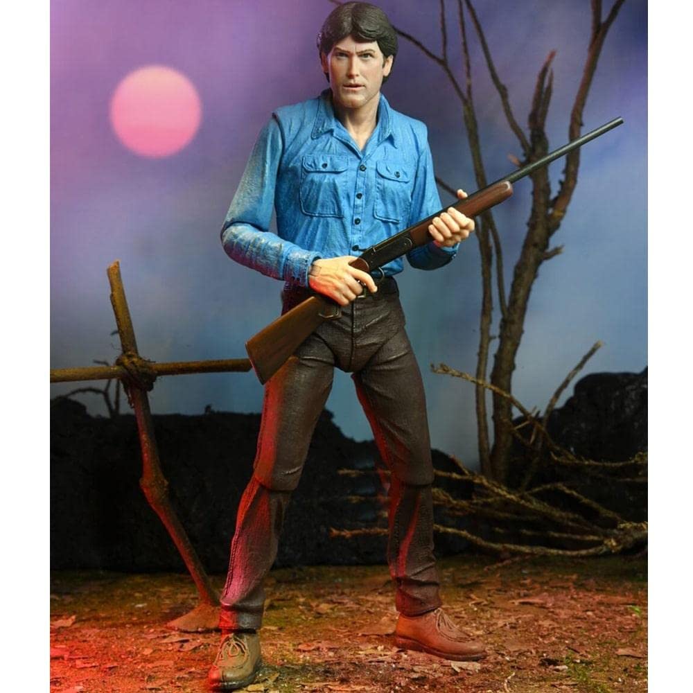 NECA Evil Dead 40th Anniversary Ultimate Ash 7-Inch Figure | Collectible Action Figure