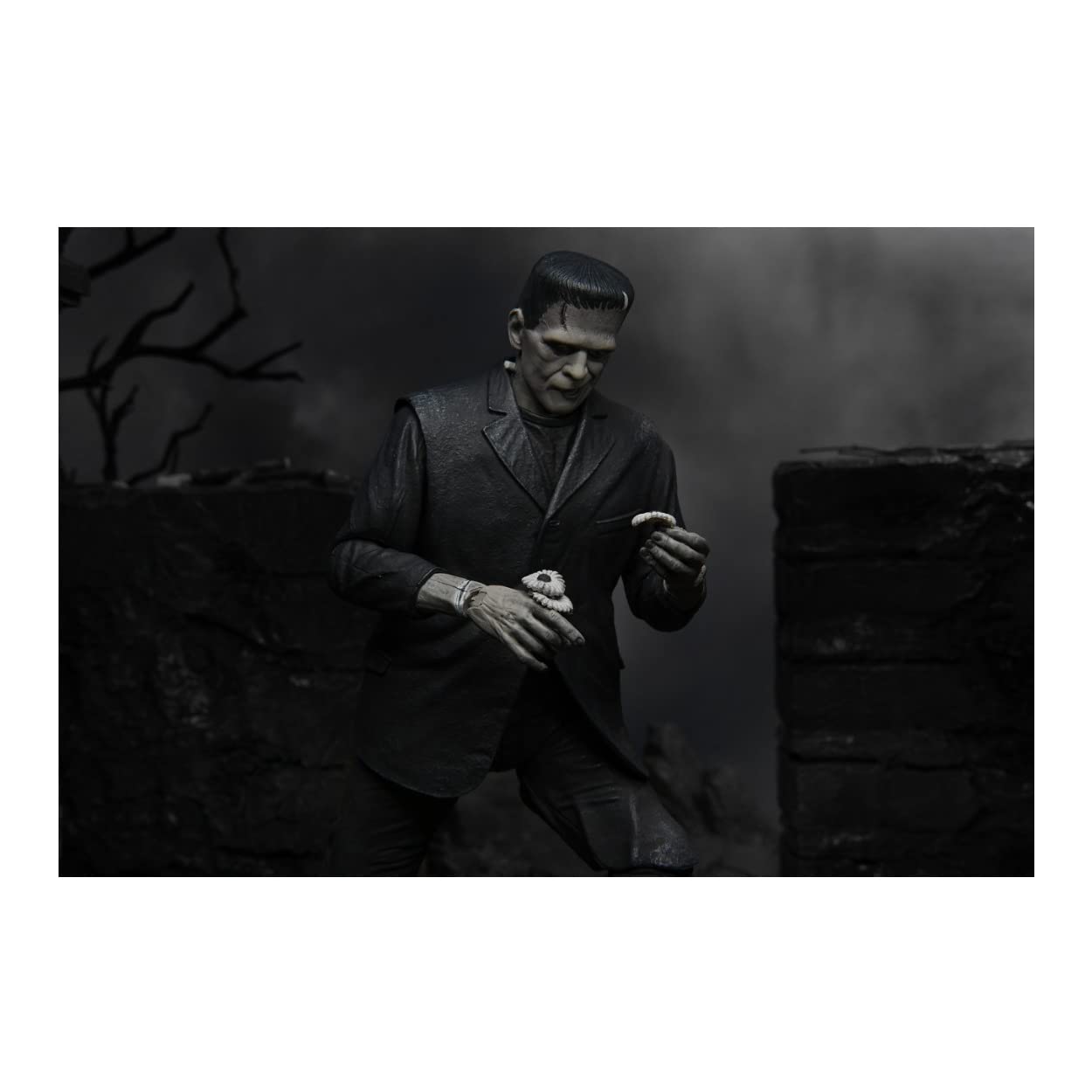 NECA Universal Monsters Ultimate Frankenstein's Monster (Black & White) – 7” Scale Action Figure