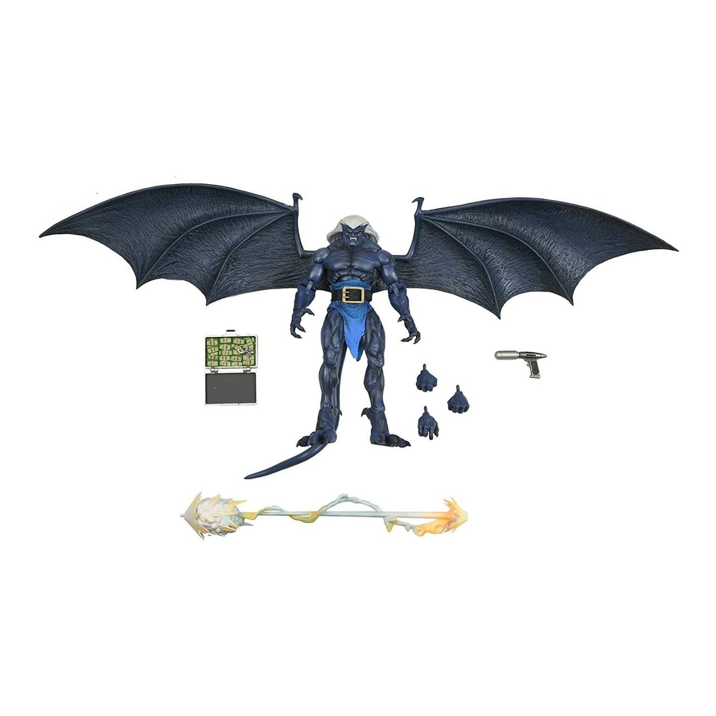 NECA Gargoyles Thailog Ultimate 7in AF – 8" Figure with 16" Wingspan, Full Articulation & Accessories