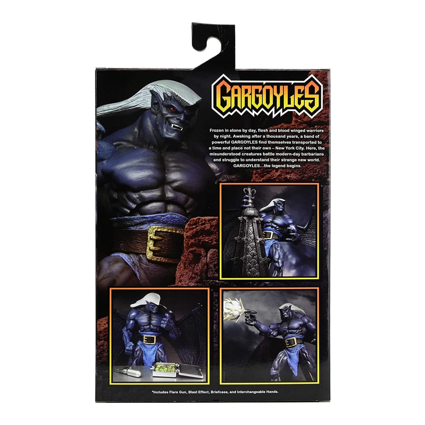 NECA Gargoyles Thailog Ultimate 7in AF – 8" Figure with 16" Wingspan, Full Articulation & Accessories