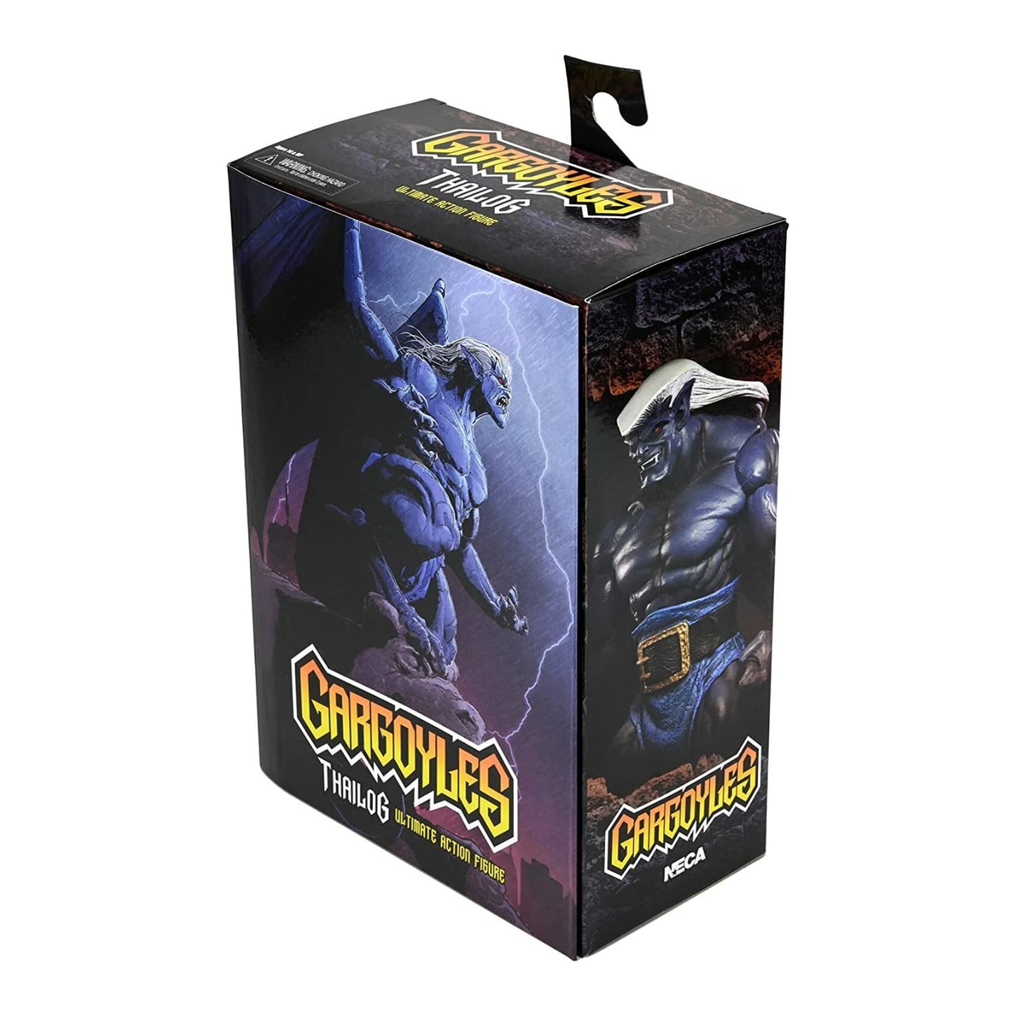 NECA Gargoyles Thailog Ultimate 7in AF – 8" Figure with 16" Wingspan, Full Articulation & Accessories